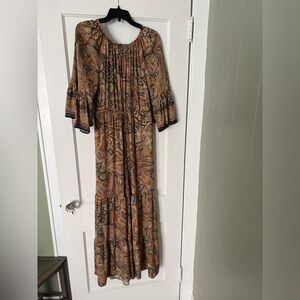 Kobi Halperin Jumpsuit  * Brown * Paisley Print